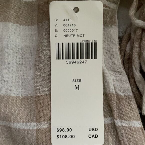 Anthropologie Pilcro And The Letterpress Bette Babydoll Size Medium - Picture 6 of 11